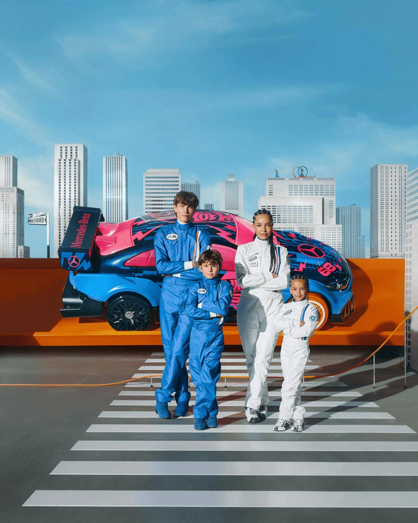 奔驰发布“成年人的玩具”：Hot Wheels 版 CLA 概念车亮相