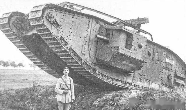 英国装甲战斗车辆（18）：1916年首批量产的“菱形”坦克