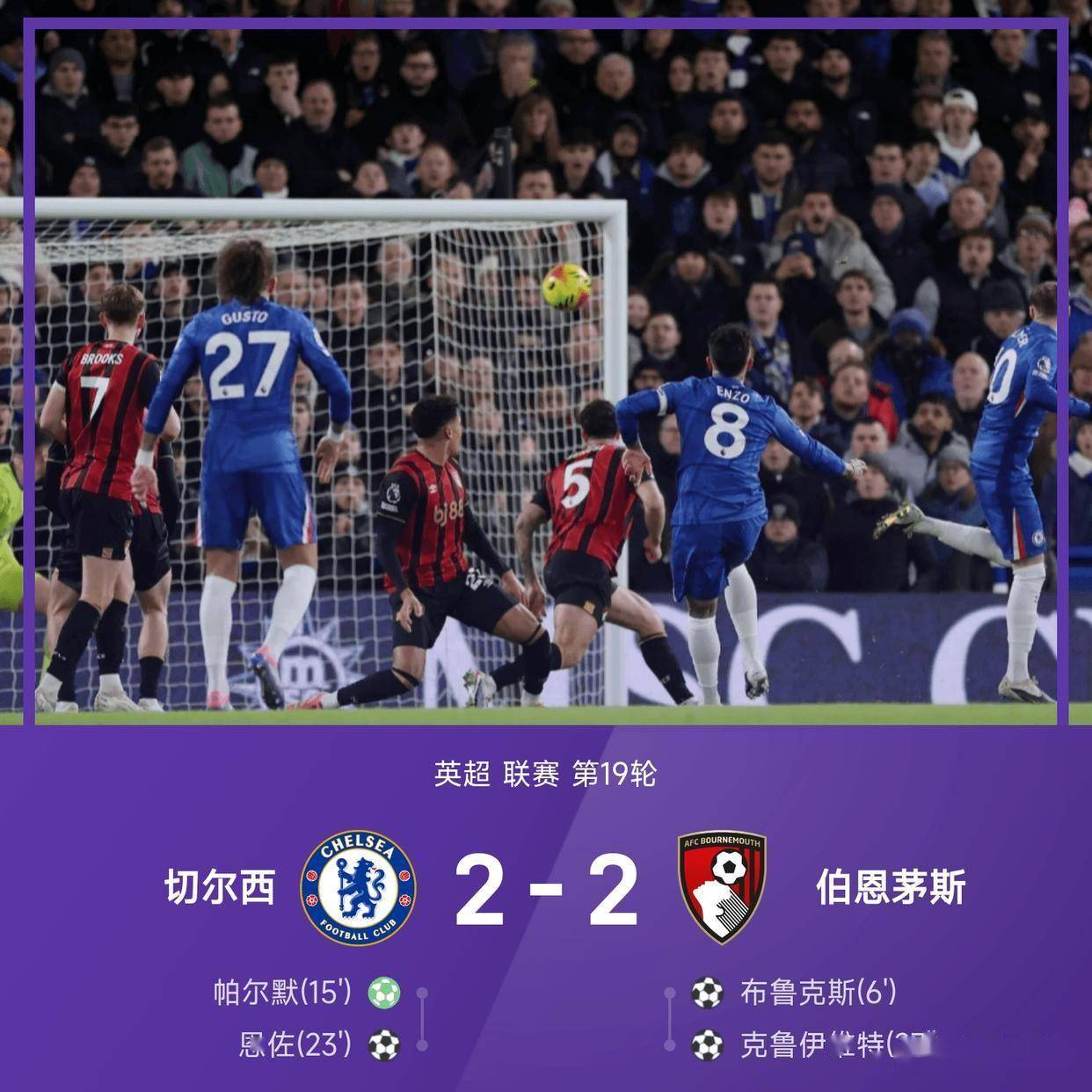 英超积分榜：阿森纳4-1横扫维拉曼联1-1被狼队逼平蓝军2-2英格兰足球超级联赛憾平