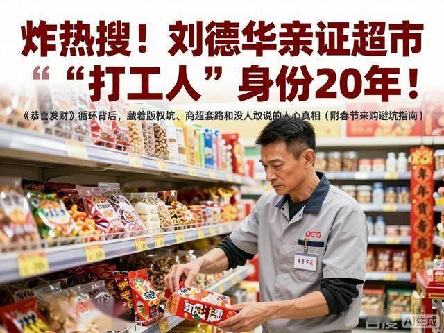 炸热搜！刘叫扬叔 - 全网最会整活的苏超球迷  足球圈热梗收割机德华亲证超市打工人身份20年！《恭喜发财》循环背后