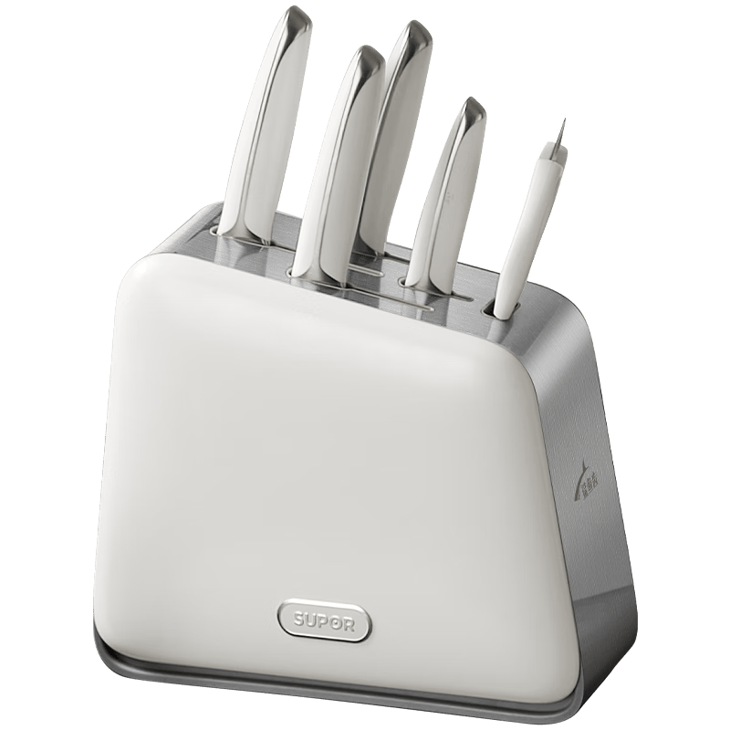 苏泊尔刀具套装:厨房必备鲨鱼齿科技让切菜变轻松!(图1)