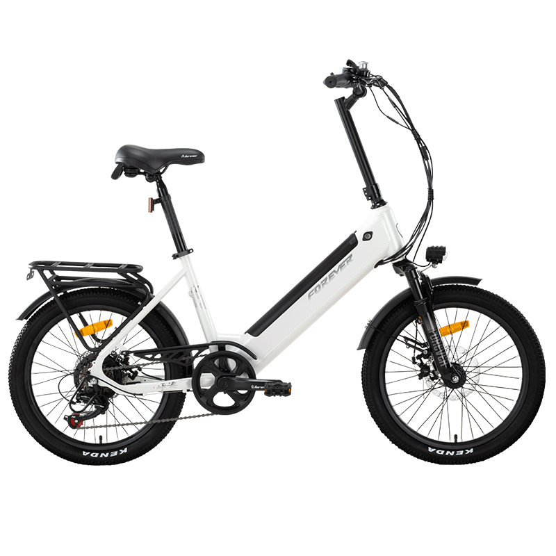 探索户外骑行的最佳选择：永久（FOREVER）电助力自行车评测(图1)