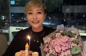 TVB女星获圈中姐妹庆生！半百年纪颜值能打视后专门发文送祝福