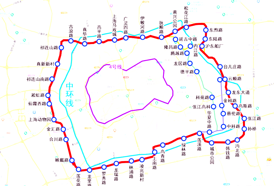 上海轨交26号线中环线图片