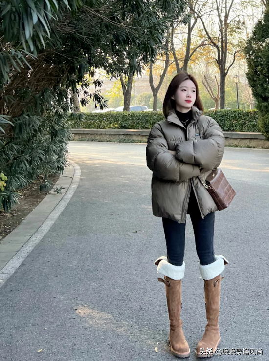 67初冬穿搭:靴子的几个搭配技巧,超显腿细,时髦炸了!
