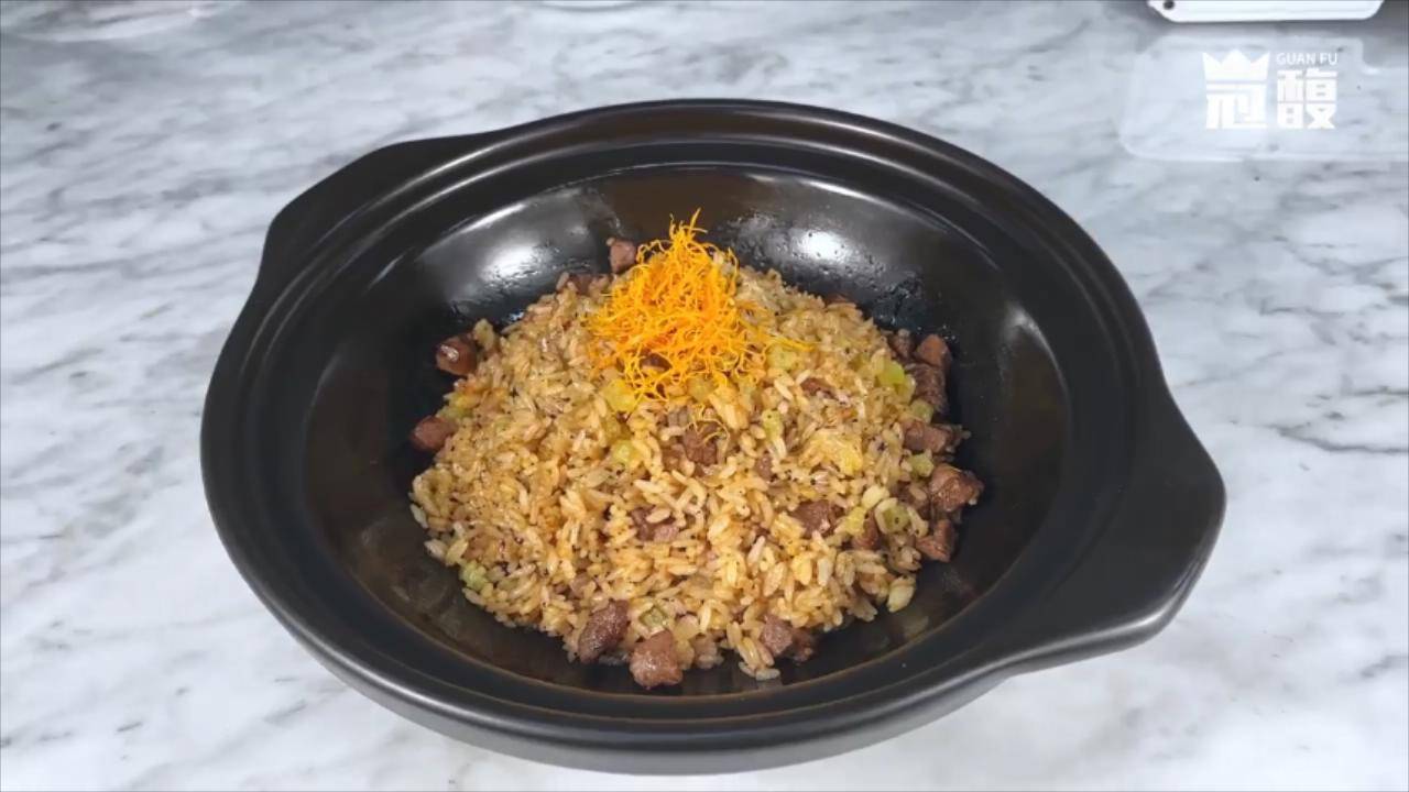 【冠馥新年"菜"运到*牛气冲天(黑松露牛肉粒炒饭)】心中永恒的美食记