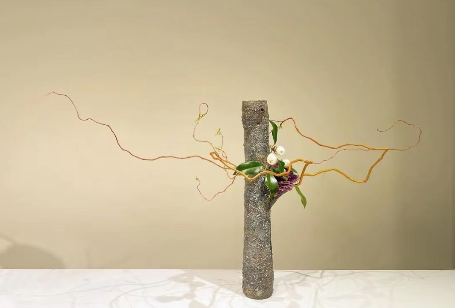 每周识花 | 龙年就要插龙柳,迎接新的好运气!_插花_线条_植物