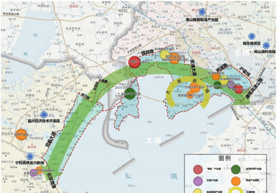 太湖新城規劃中