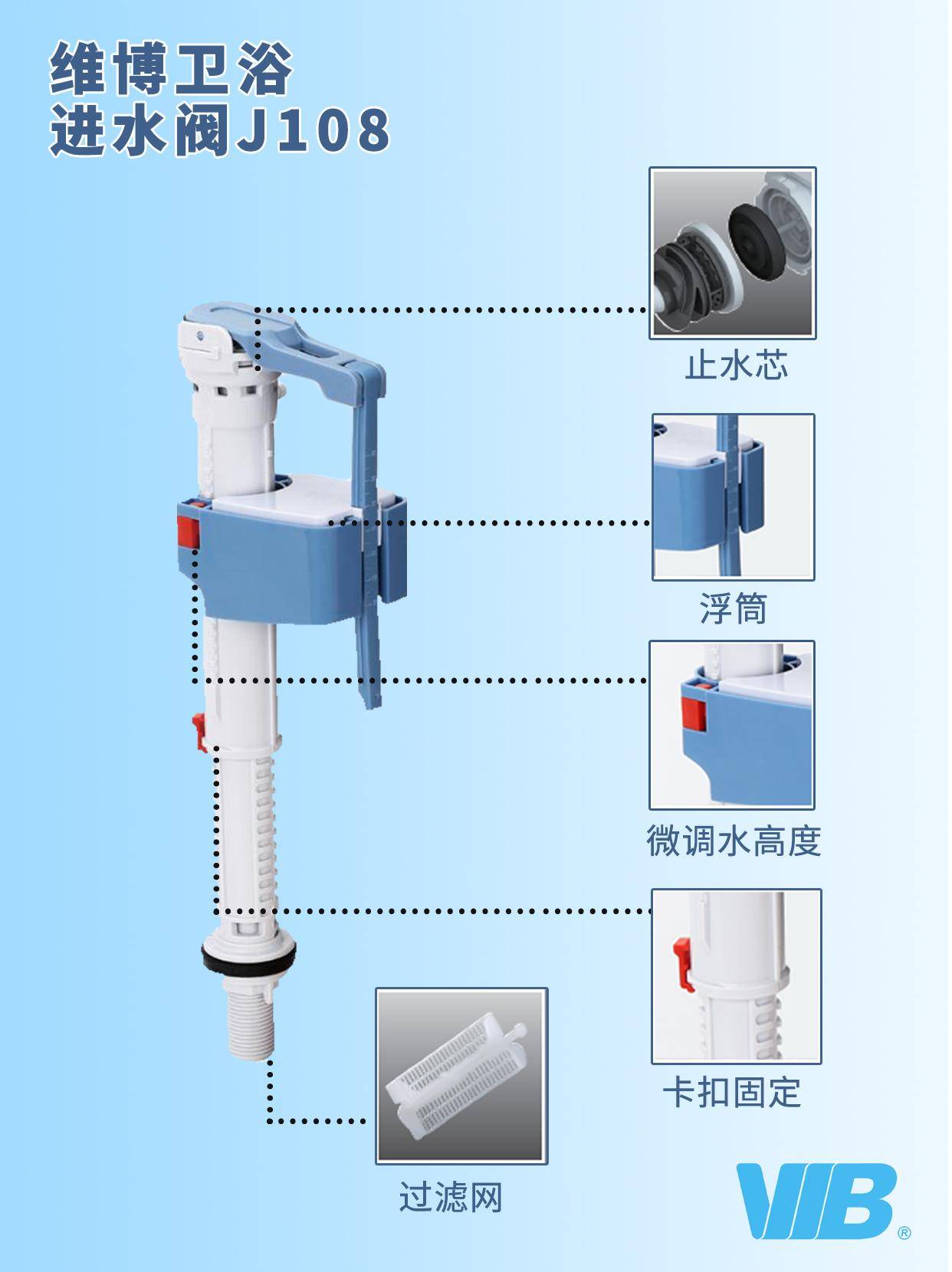 马桶水箱水满漏水图解图片