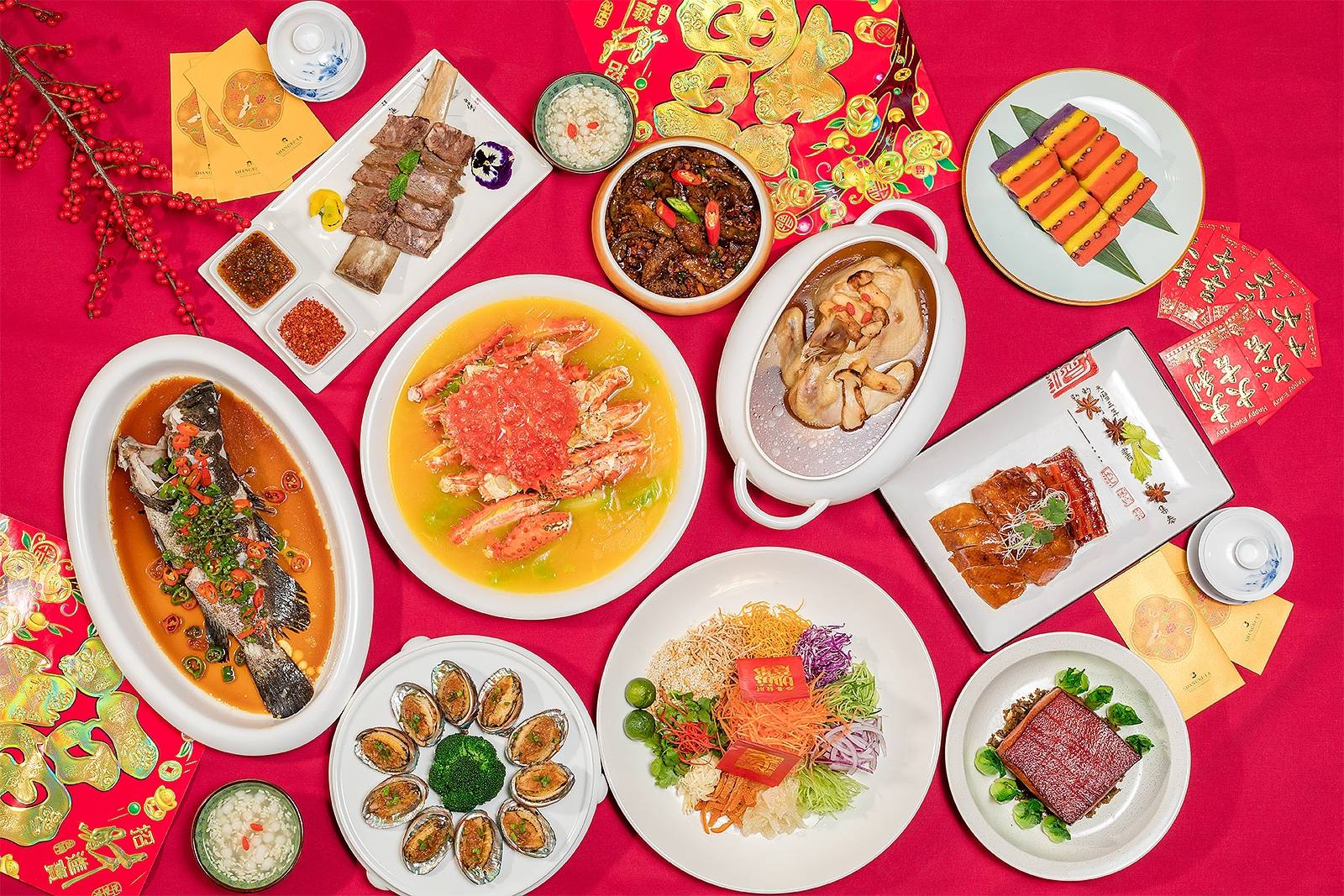 成都香格里拉香聚团圆年共迎2024龙年欢聚时刻_年夜饭_团圆宴_年味
