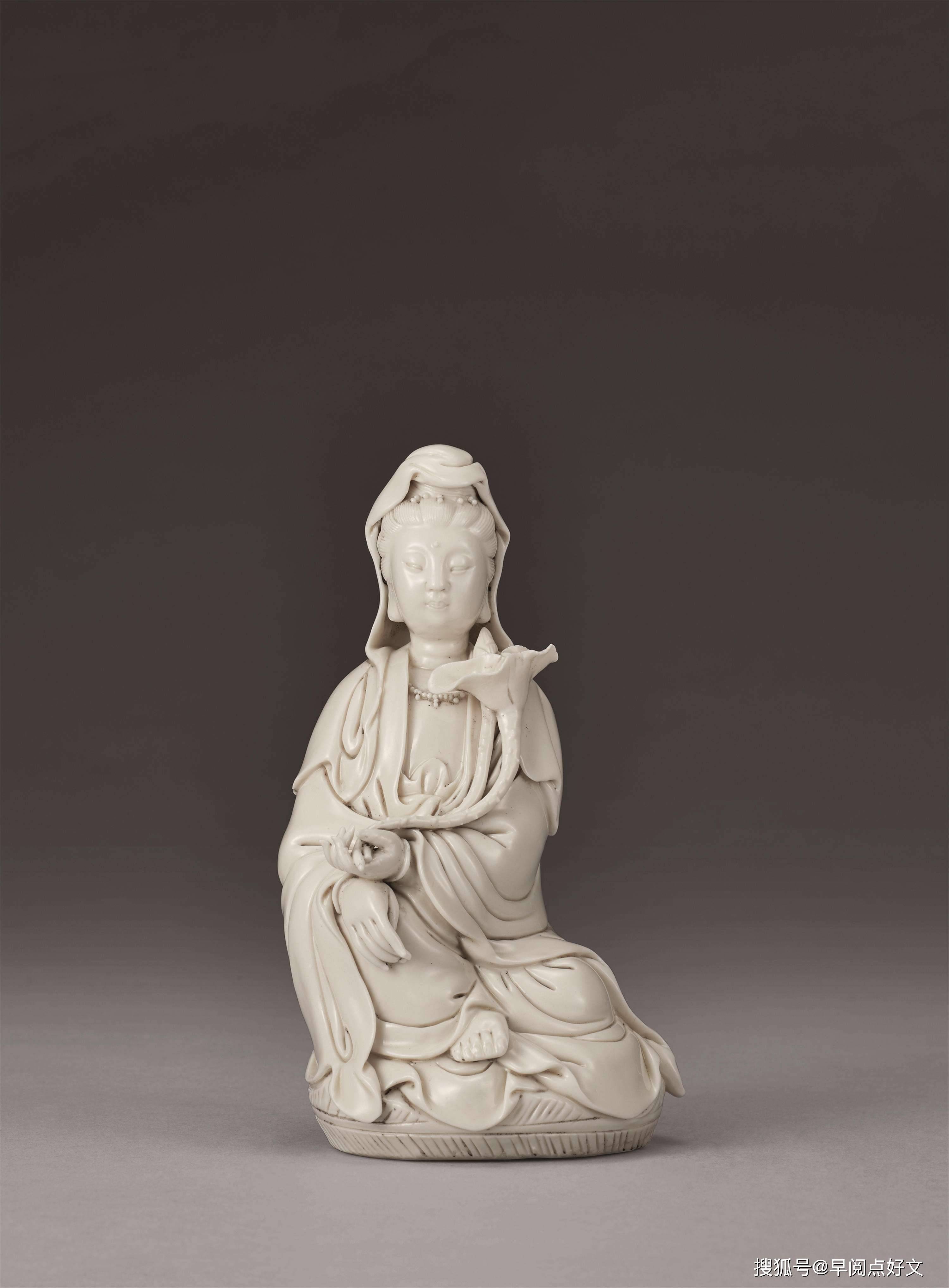 明清德化白瓷观音像如何鉴定真假 ?真品图片对比!_清代_痕迹_印鉴