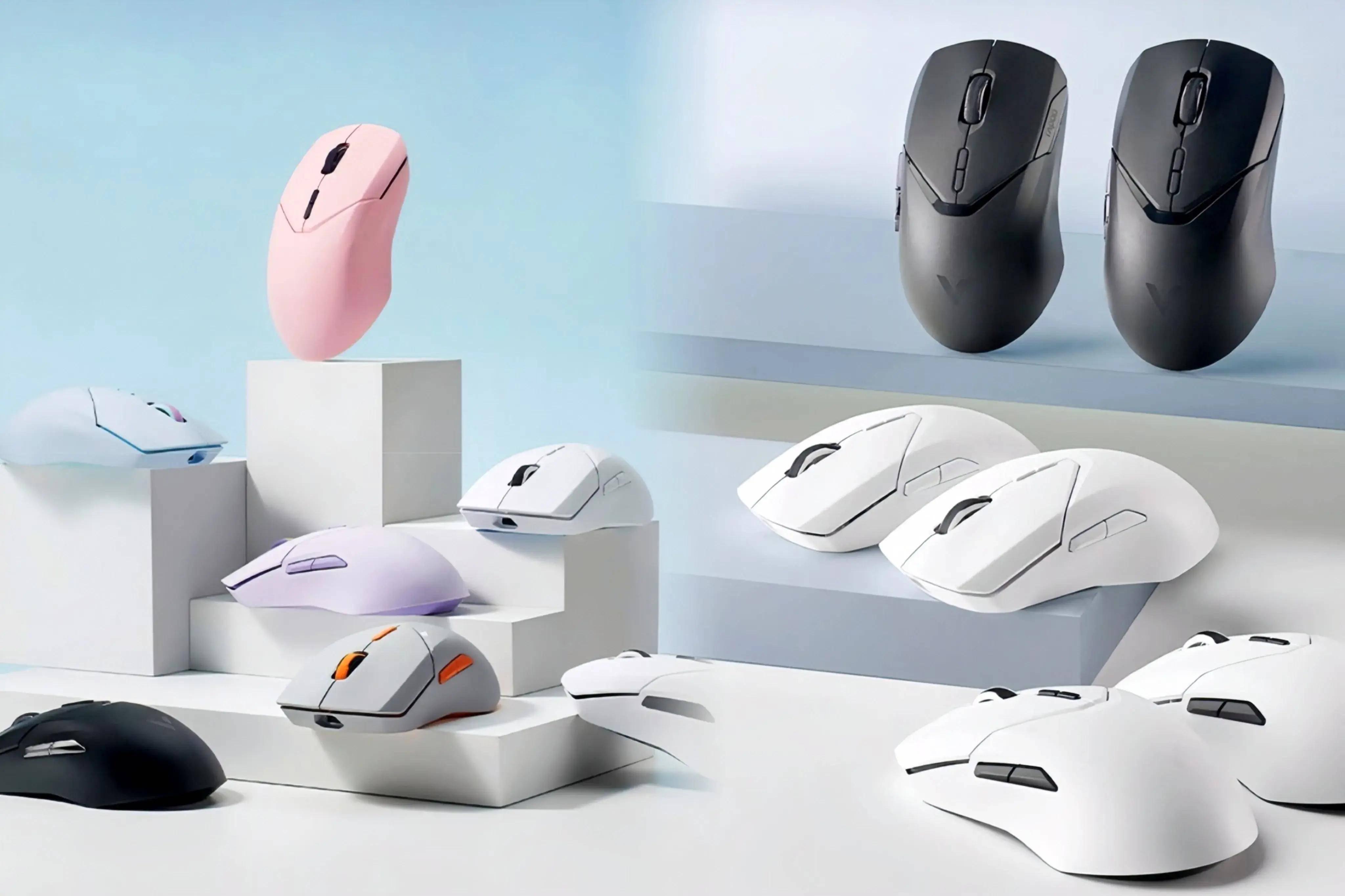 情侣你嗑过CP,那鼠标你嗑过CP吗?雷柏VT9Pro&Mini无惧大手小手都能顺手!