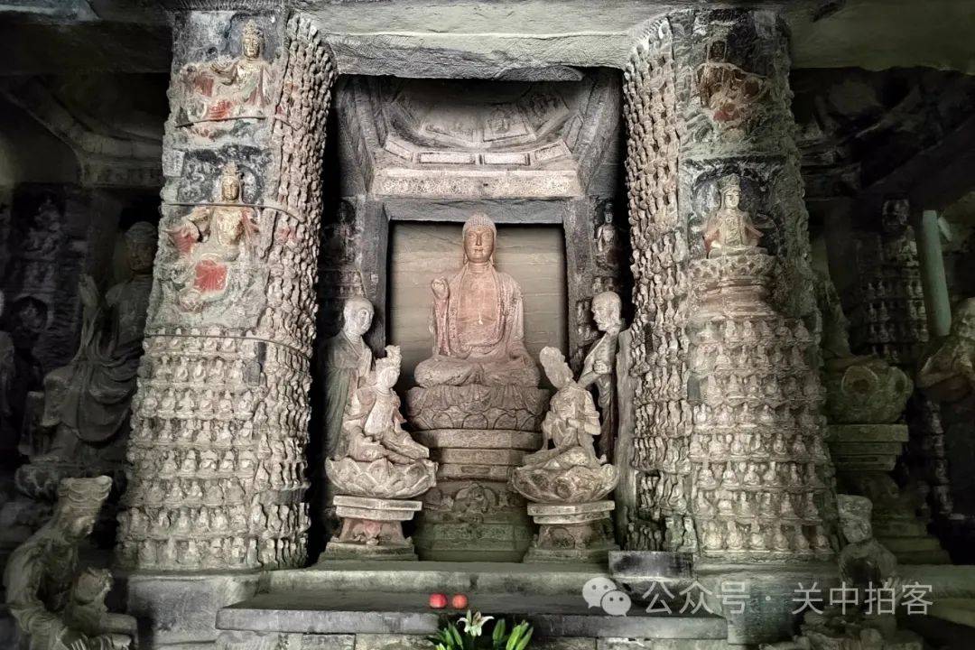 子长市:走进石宫寺,参观宋代钟山石窟_菩萨_面积_洞窟