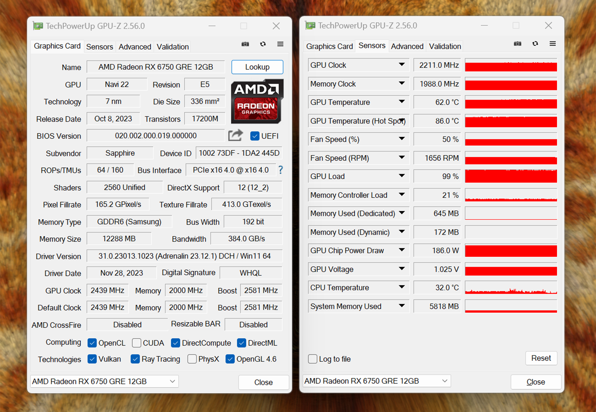 rx570gpuz图图片