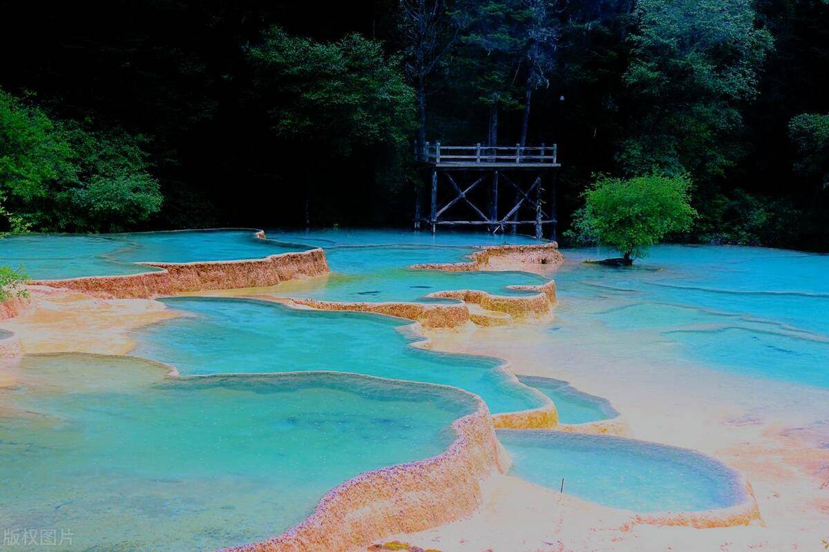 黄龙6日游行程及费用,四川黄龙旅游景点攻略_风景_住宿_前往