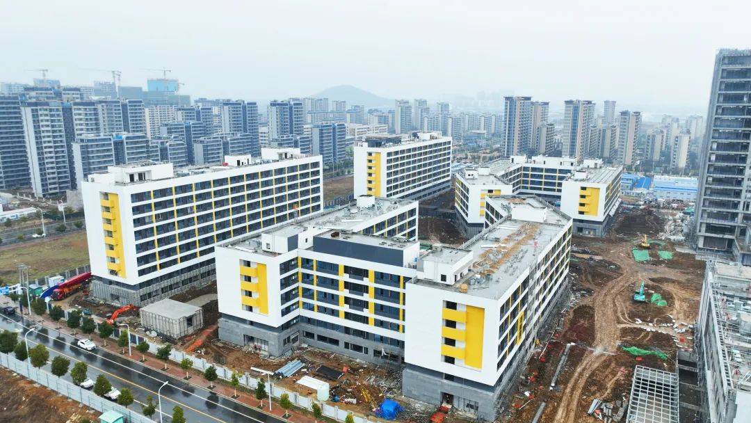 合肥八中新校区来了_运河_新城_施工
