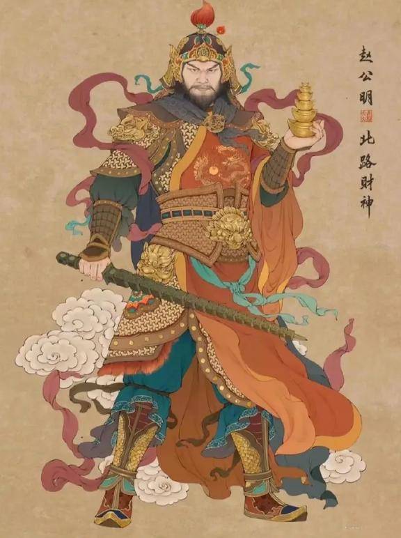 人人都拜的财神,到底什么来头?_人们_时期_公明