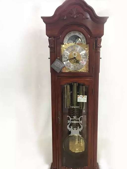 烟台美时嘉落地钟,细节功能解析_机芯_控制_月相