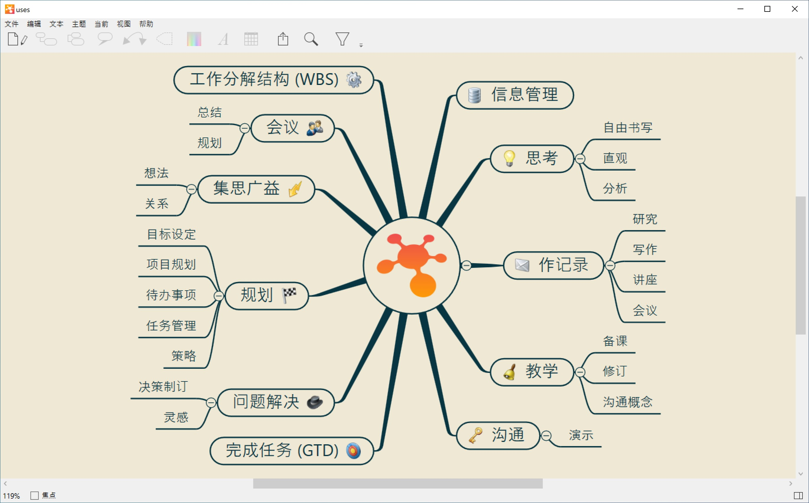 思维导图用啥软件图片