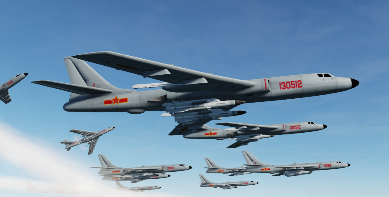 中国新型轰6曝光:一次携带十吨弹药,续航能力或成最大亮点