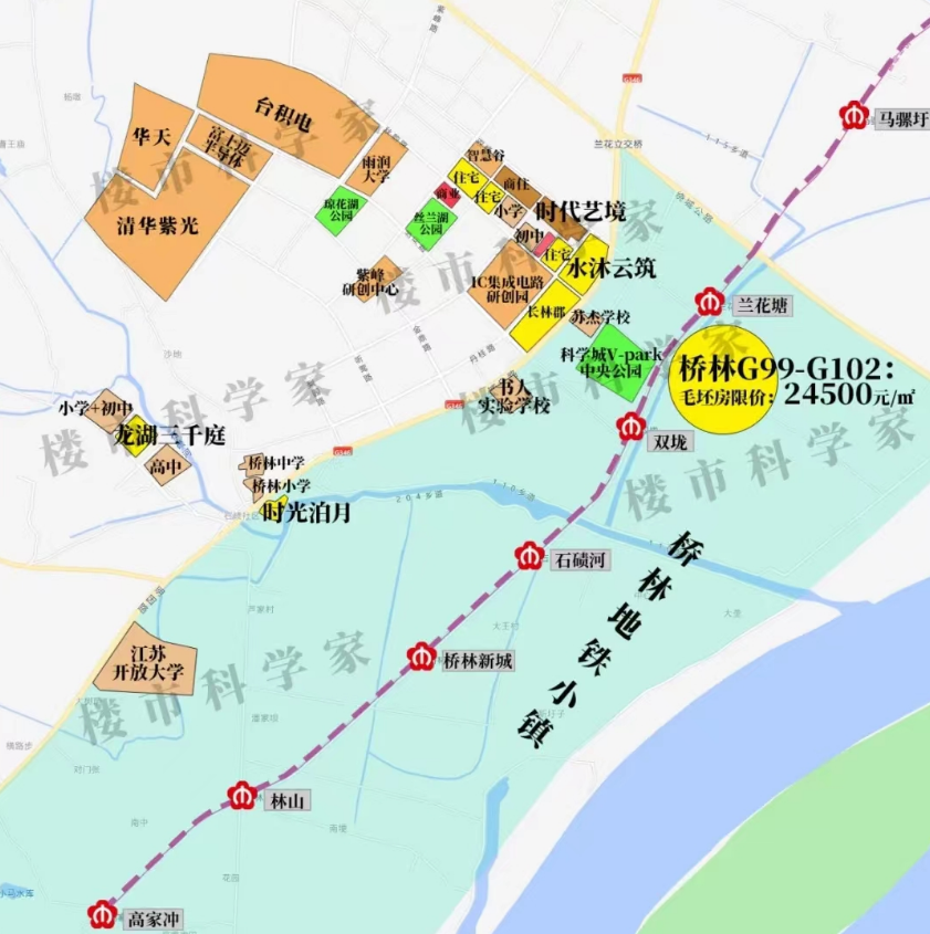 2024年性价比最高的楼盘,南京明发江湾新城项目位置 项目规划_核心