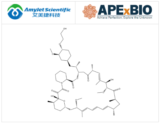 艾美捷apexbio mtor 抑制劑--依維莫司 (rad001)