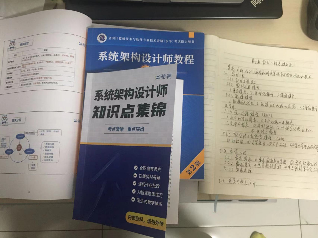 27軟考高級系統架構設計師一次通關經驗分享_考試