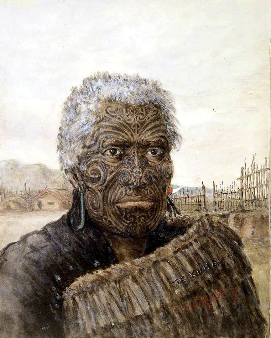 他们用血肉之躯绘就的身份标志——揭秘毛利族神秘面部纹身的惊人故事