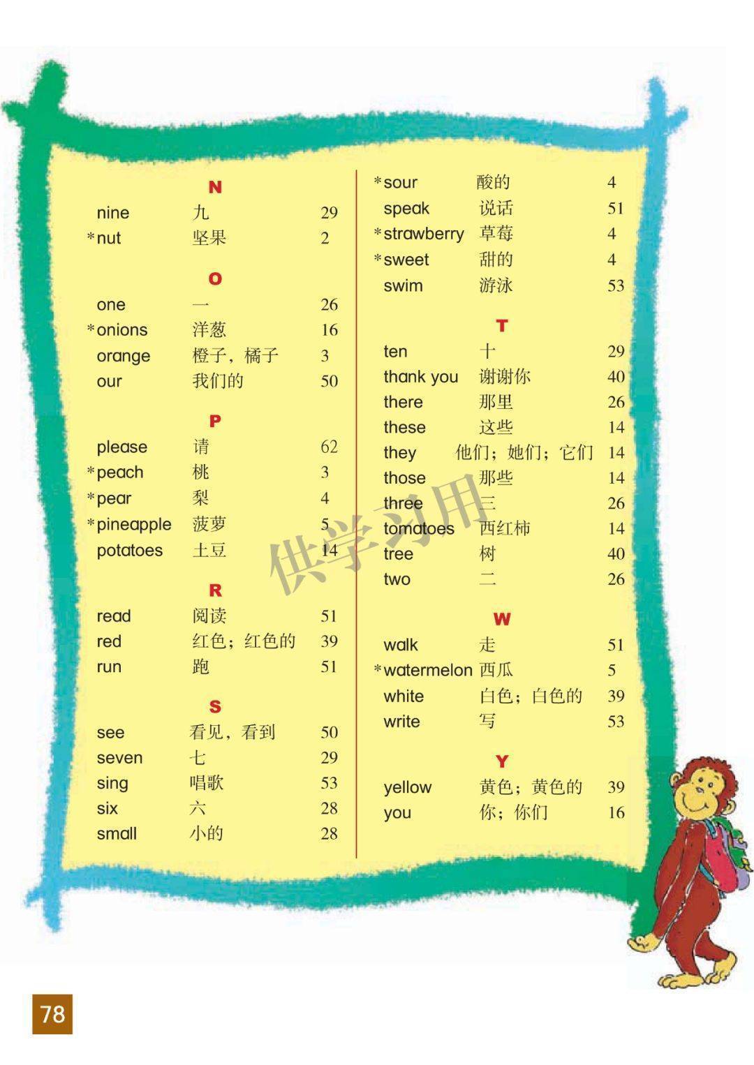 北师大版三年级下册英语电子课本