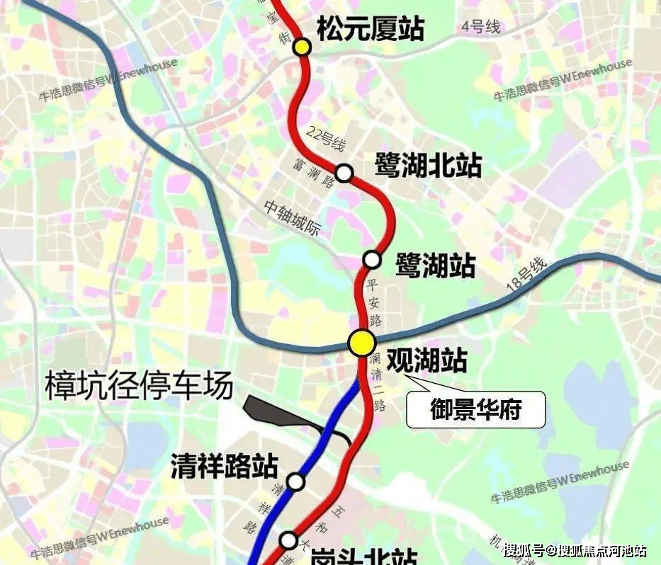 深圳地铁22号线高清图图片