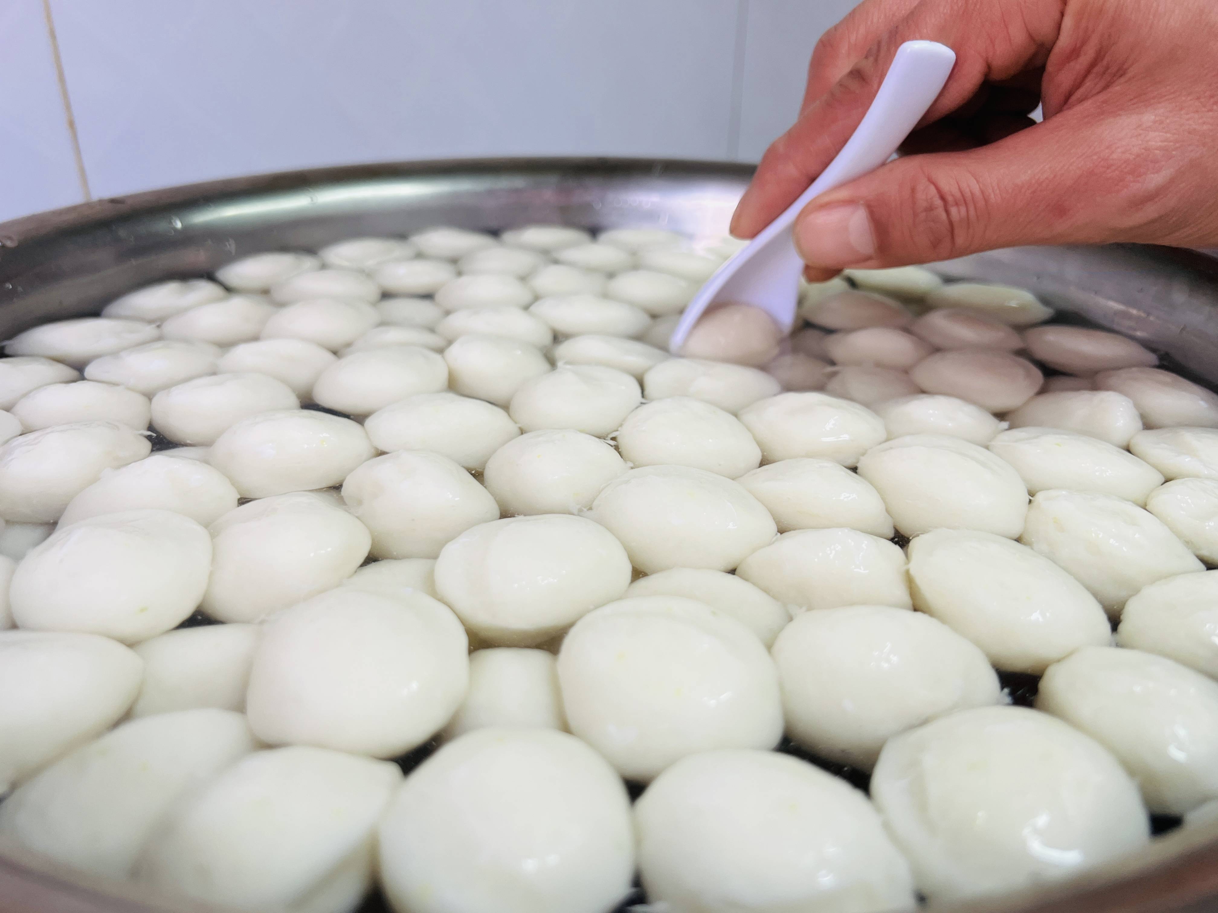 宝山罗店鱼圆:非遗美食的"团圆"年味_鱼肉_周亮华_手工
