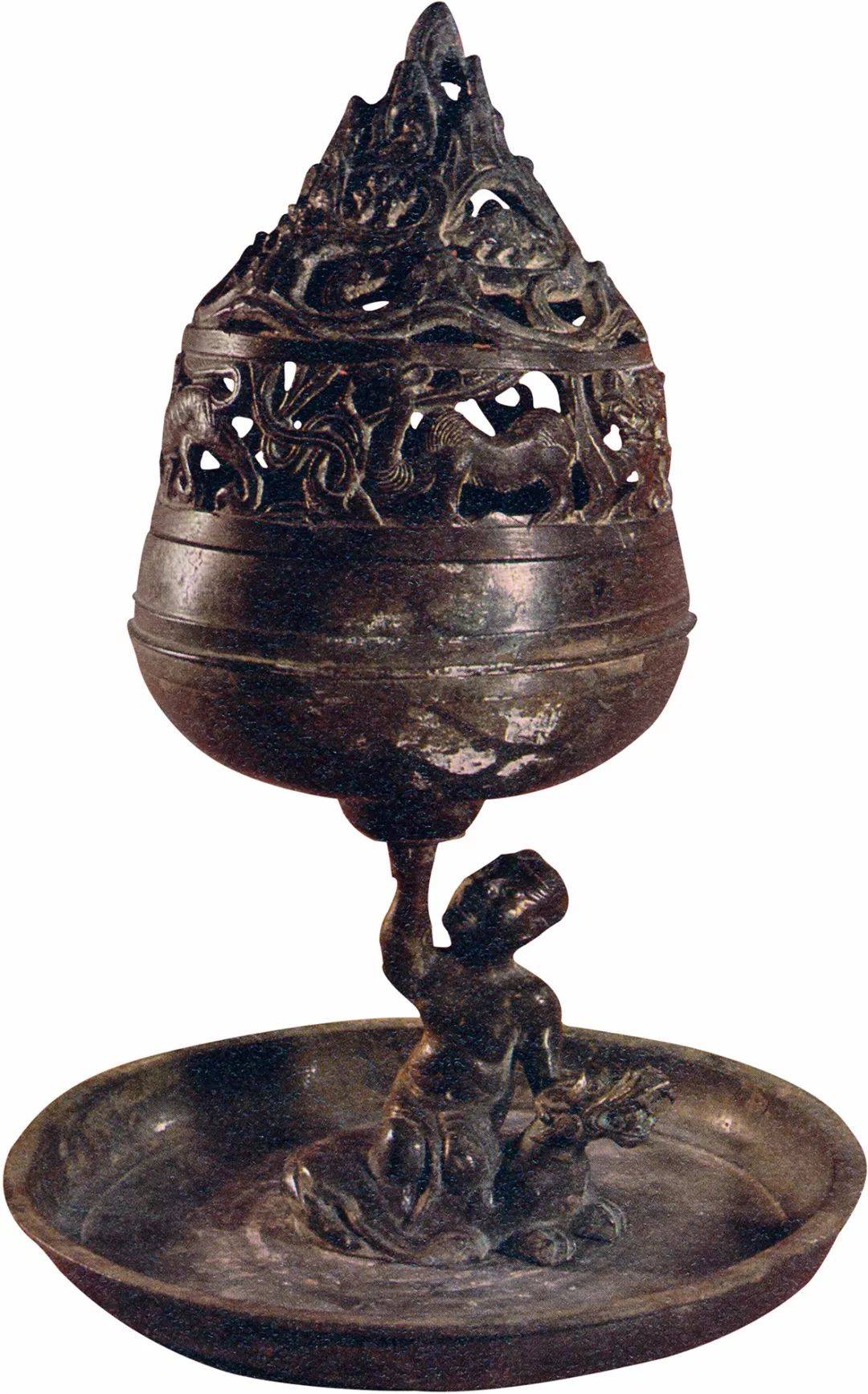 这么唯美的古代香炉,你见过几个?_汉代_错金_贵族