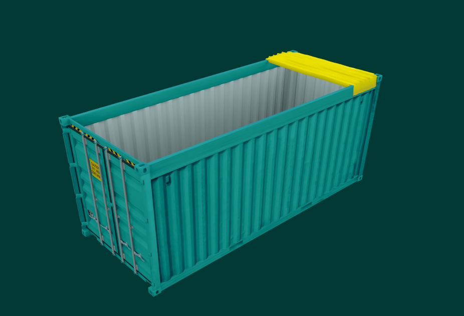 什么是开顶集装箱?开顶集装尺寸,价格,用途指南_货物_运输_宽度