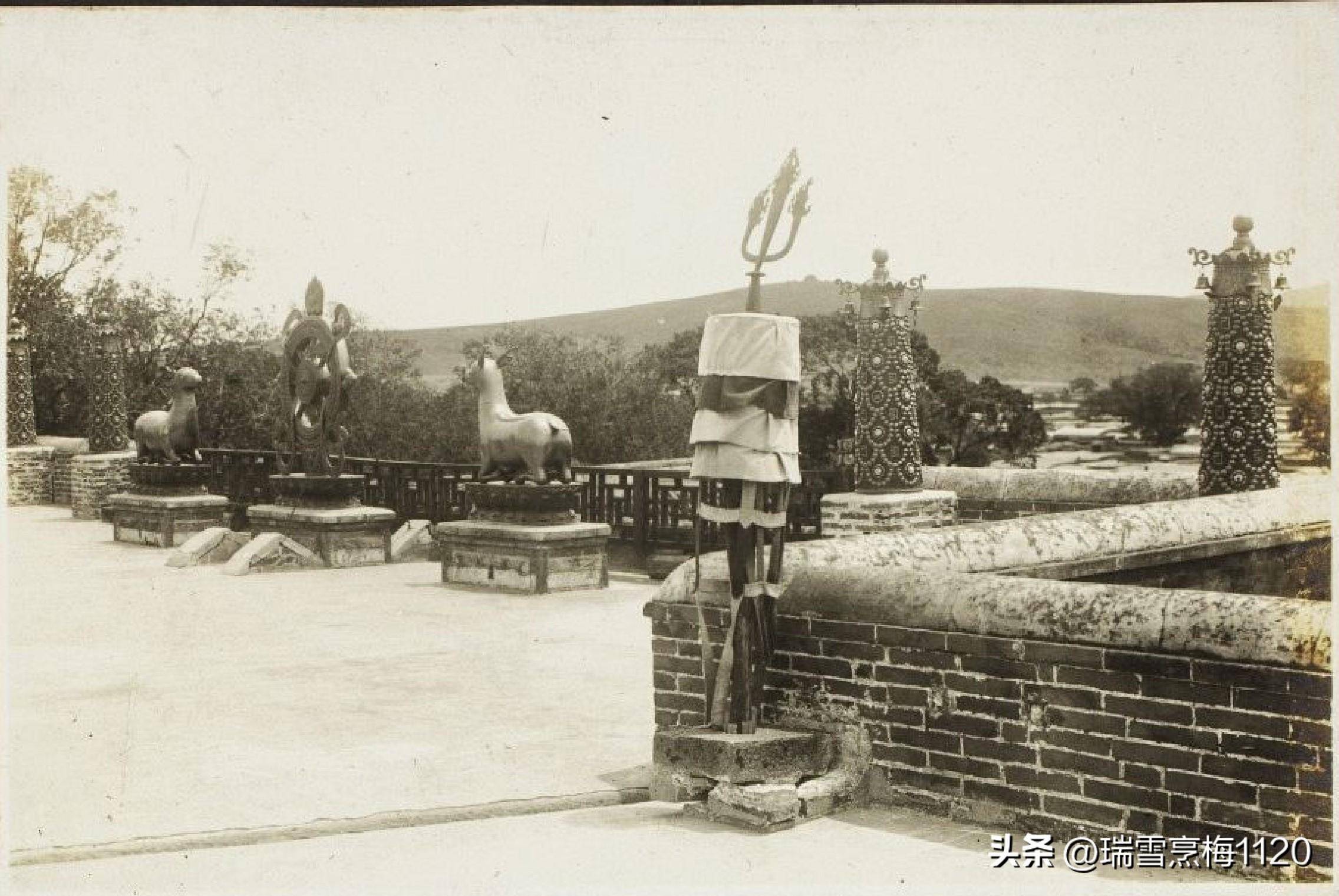 热河旧影 | 1934年—1942年亚东印画辑中的热河之四_承德_福寿庙_班禅