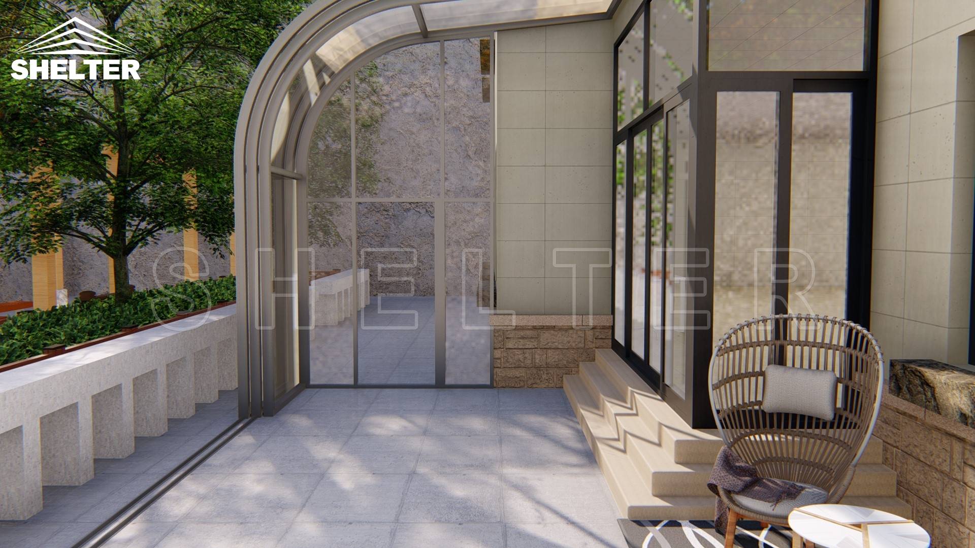 推拉式阳光房除了会移动,还有什么特点?_材料_强度_几率