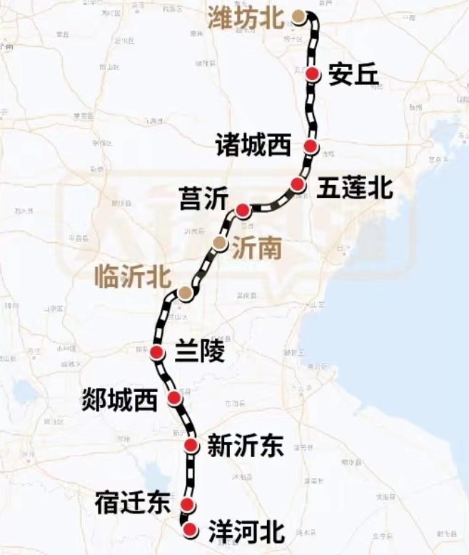 滨淄莱临高铁线路图图片