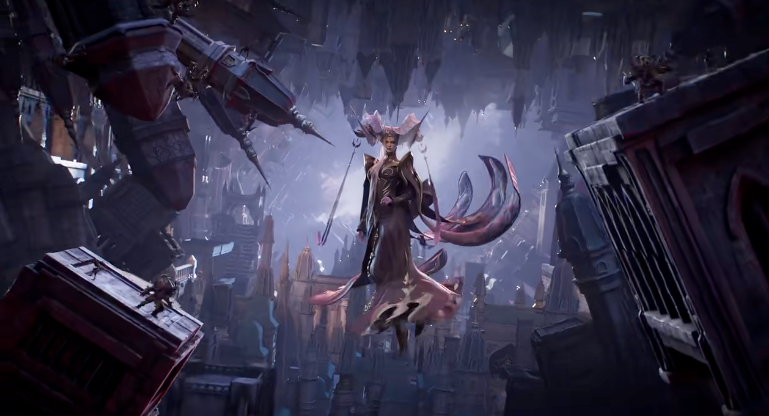 这款游戏的魅力所在:开场就是「梦幻军团长·阿布莱修德」的独自低吟