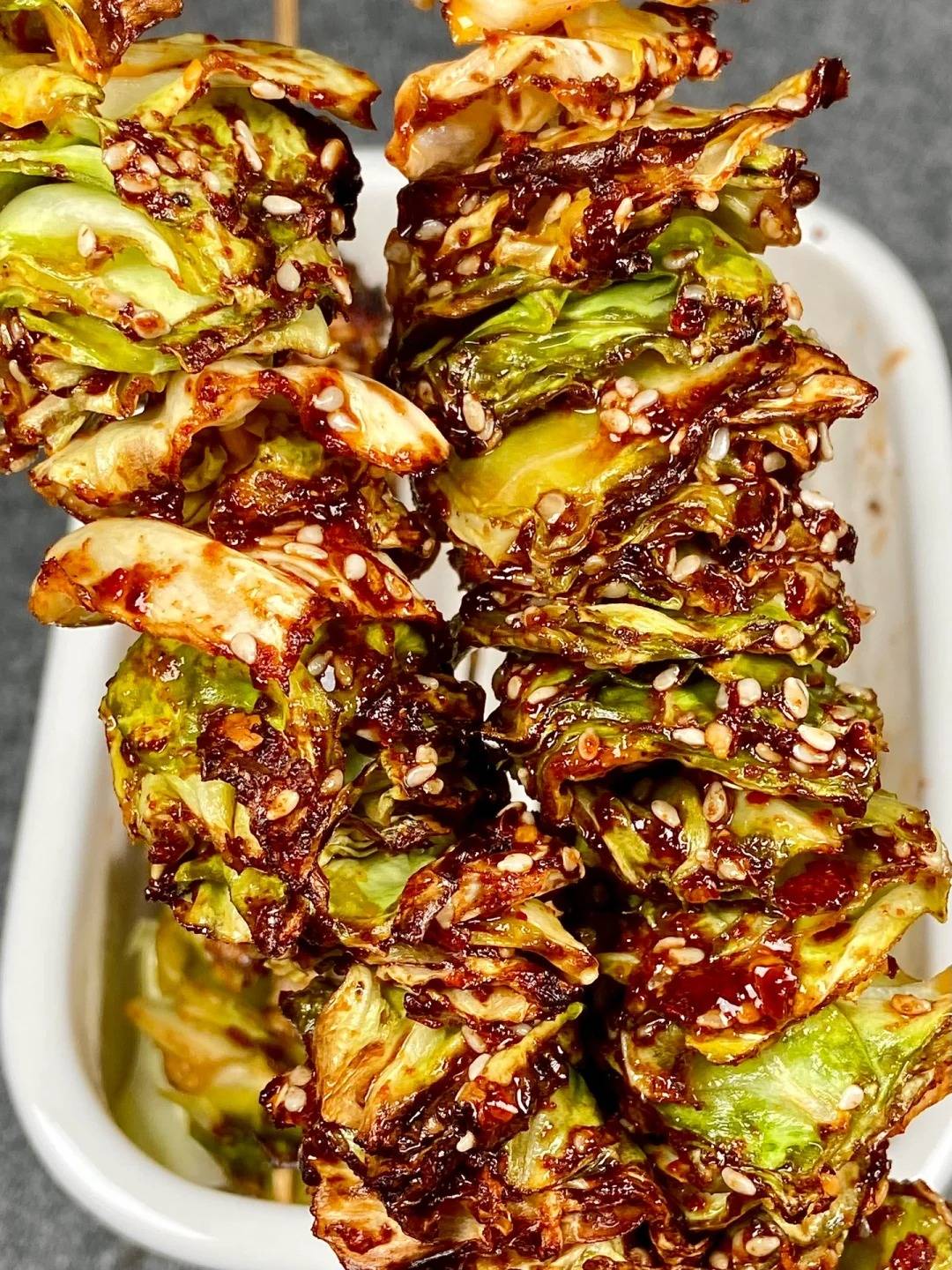 相信我…这真的比烧烤摊还好吃!_包菜_空气_调料