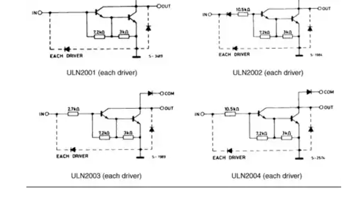 uln2004apg参数电路图图片