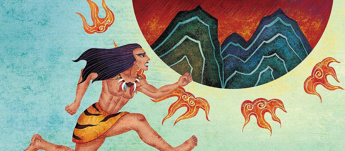 传说夸父逐日,它表现了什么?现在有客机的速度能超越太阳吗?