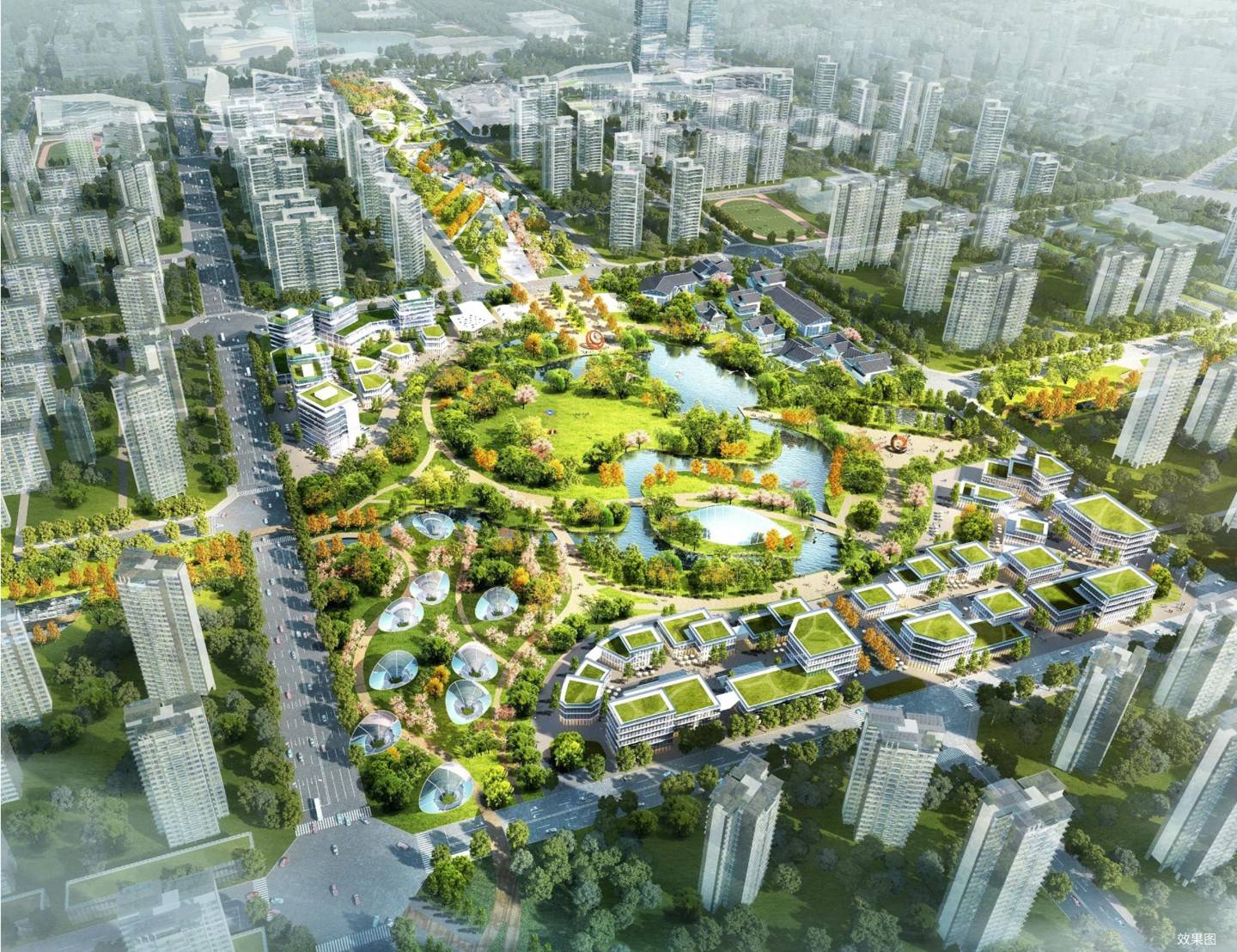 商业_公园_城市