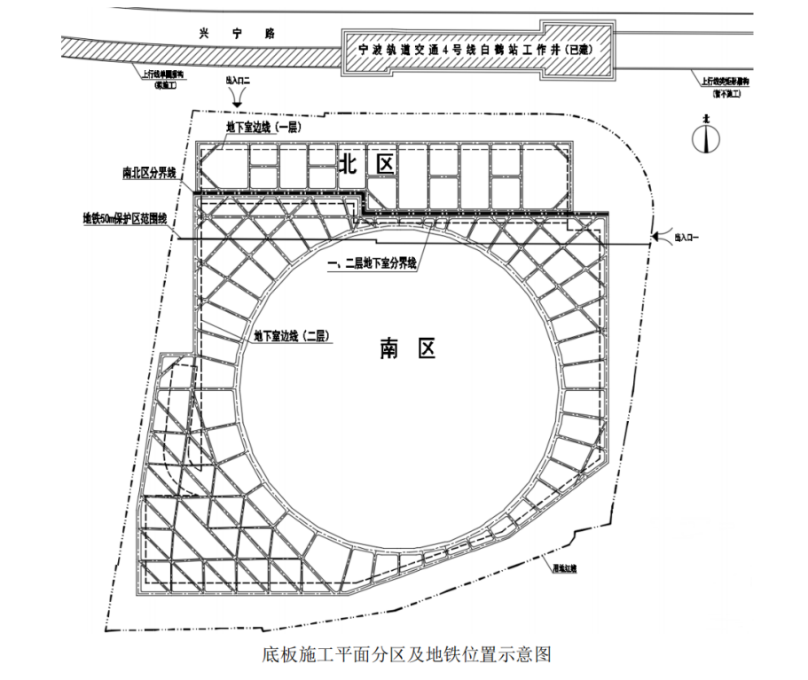 基坑平面控制桩图片