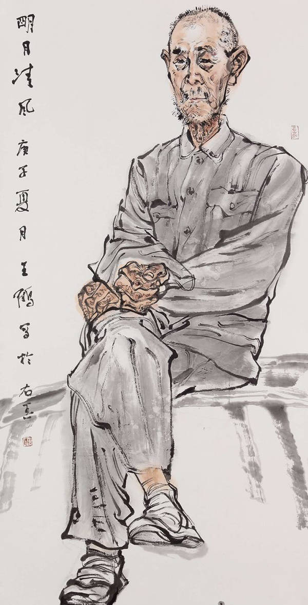 龙蕴华章一一王鹤国画艺术贺岁展在北京银帝艺术馆开幕