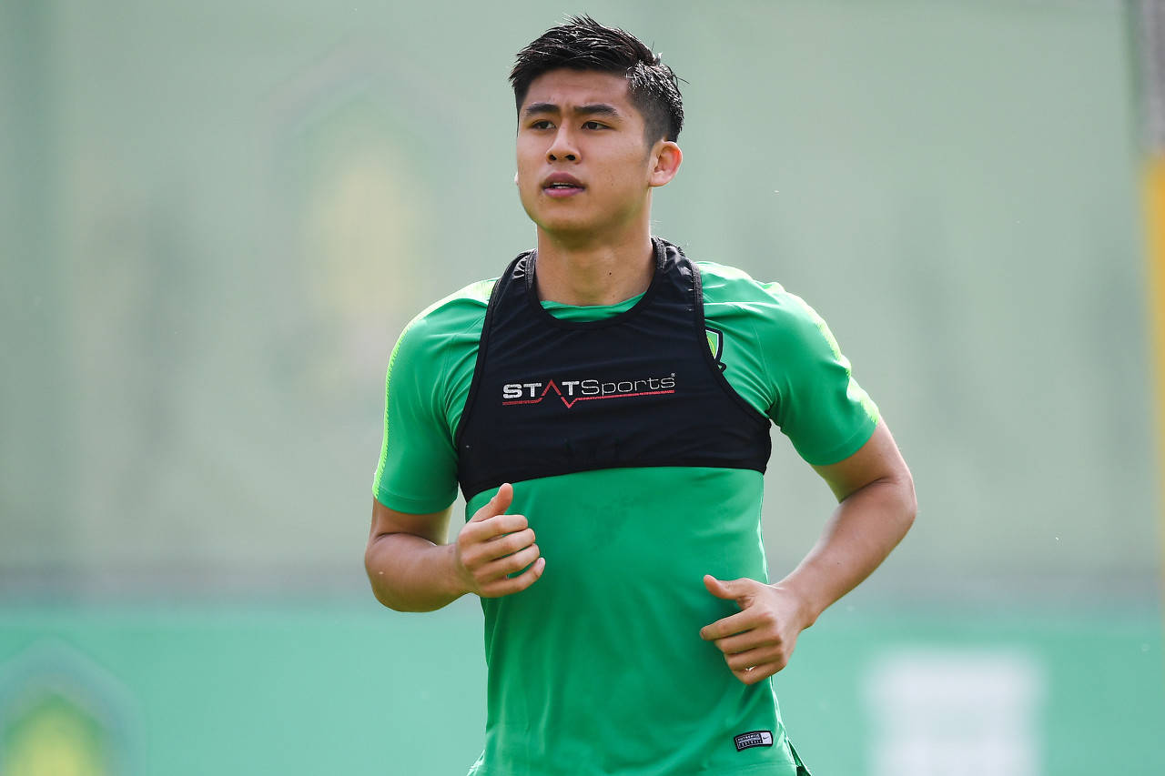 国产中锋第一人 于大宝不上场的话 他基本就是队长_张玉宁_球迷_时候