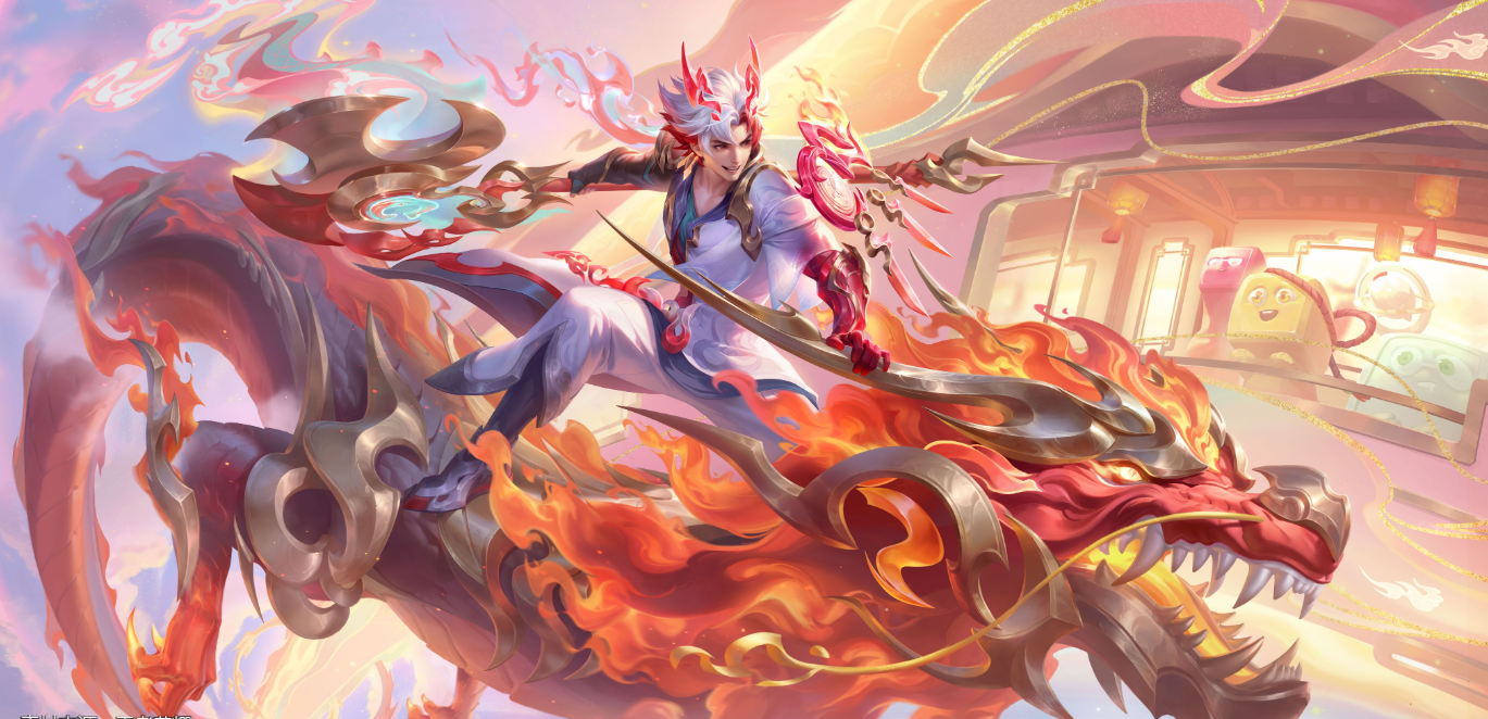 孙策龙年限定皮肤,这价格,这特效,简直就是王炸!_技能_火焰_玩家