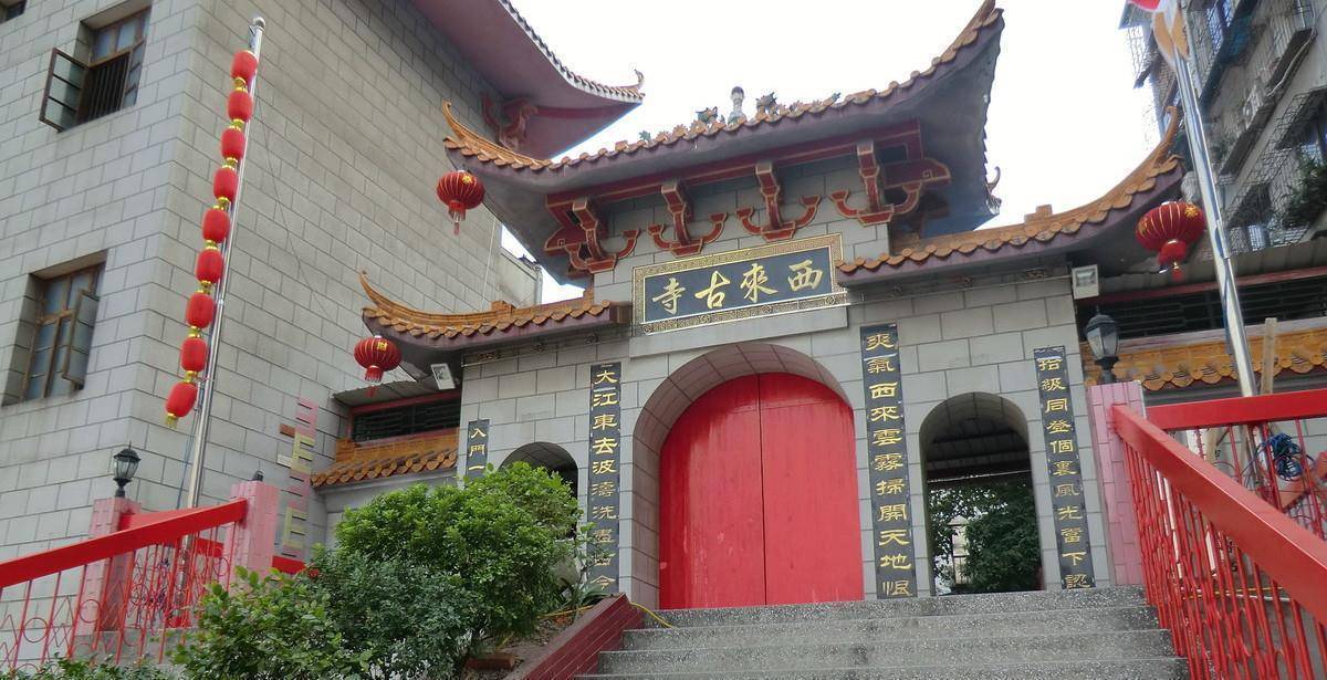 广西这个千年古寺,门口放着90吨大鼎,寺内还有造价万