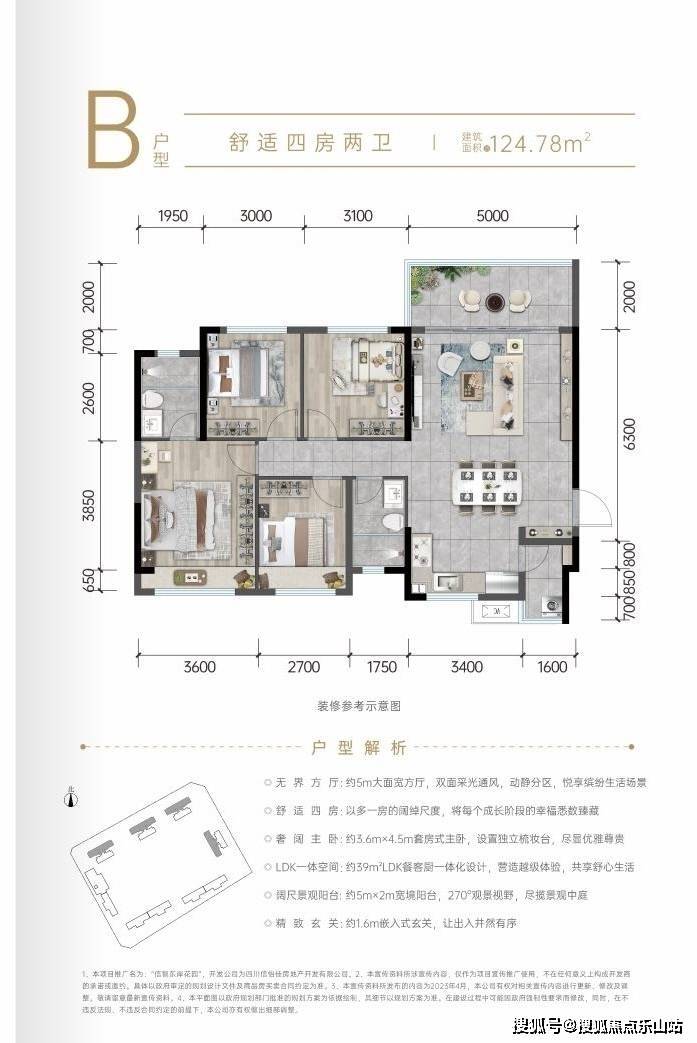 南充高坪信智城户型图图片