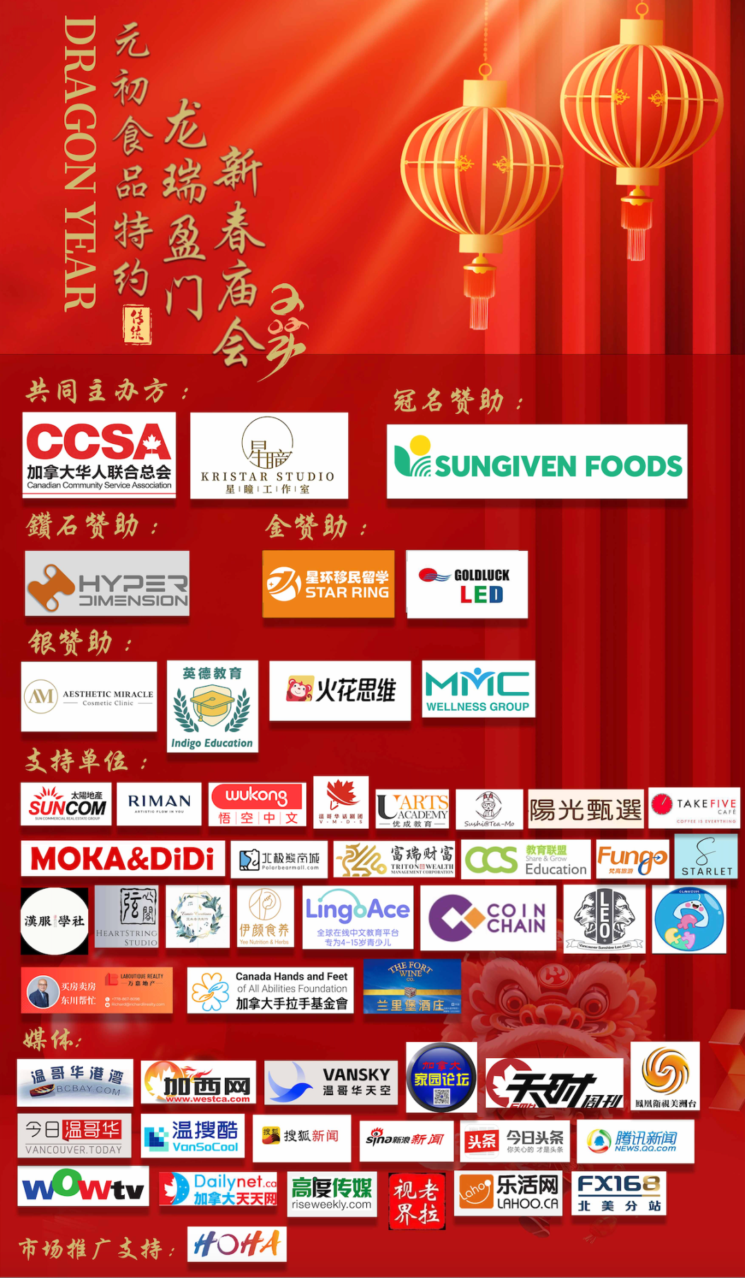 庙会盛宴:2024温哥华龙瑞盈门打造传统年味_文化_表演