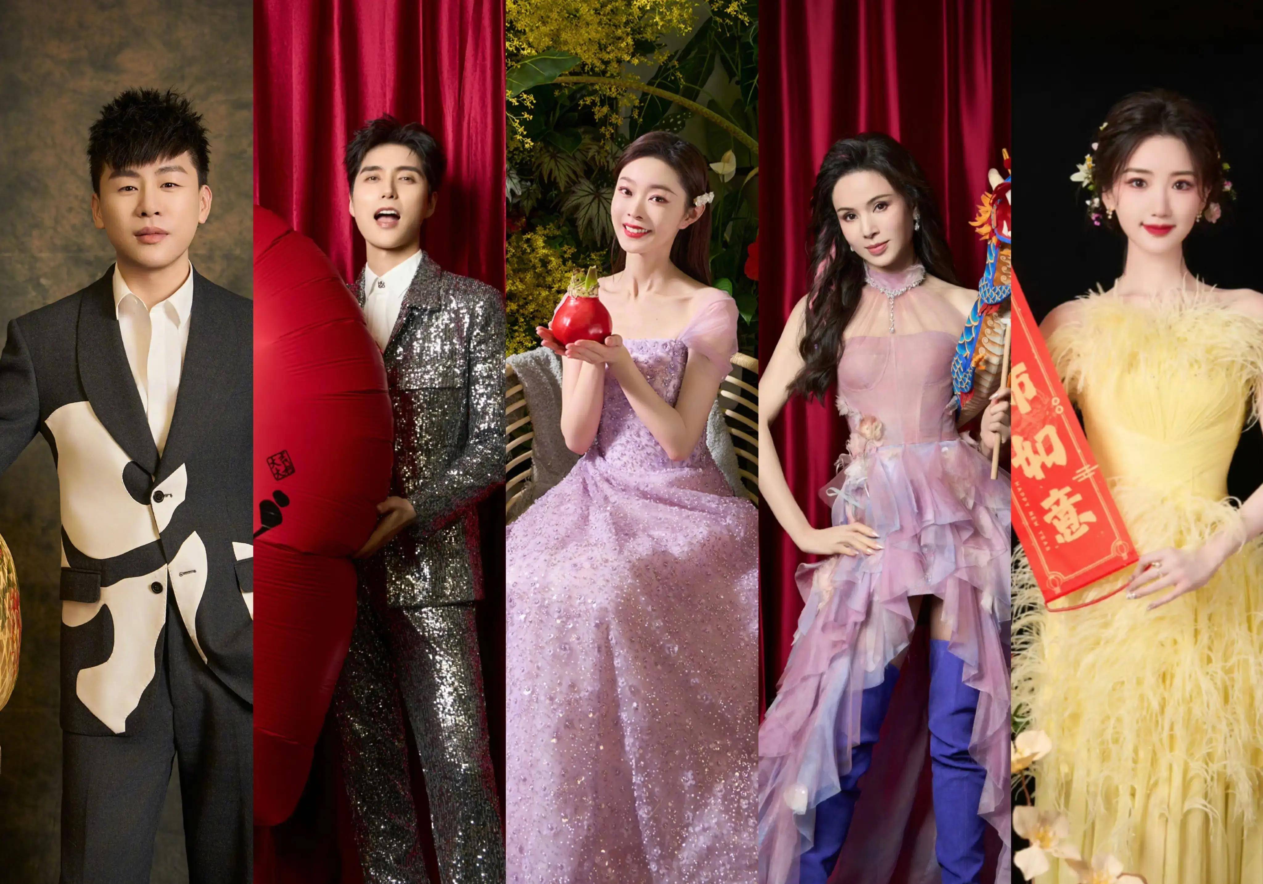 第一波:阿云嘎,胡彦斌,李若彤,宋轶,毛晓彤.