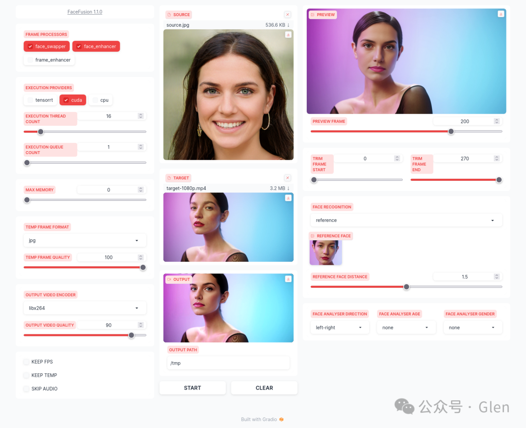 diffusion一样,超级方便,不再需要下载繁琐的软件,随时随地换脸玩乐